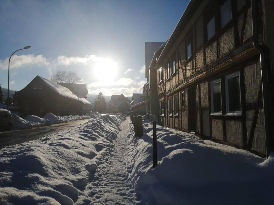 Guenstige, Schoene Ferienwohnung Im Wanderparadies Wernigerode Exteriör bild